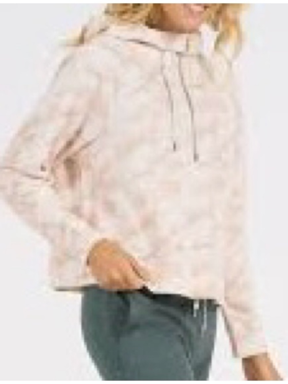 Vuori Beach Hoodie- Bisque Camo-L